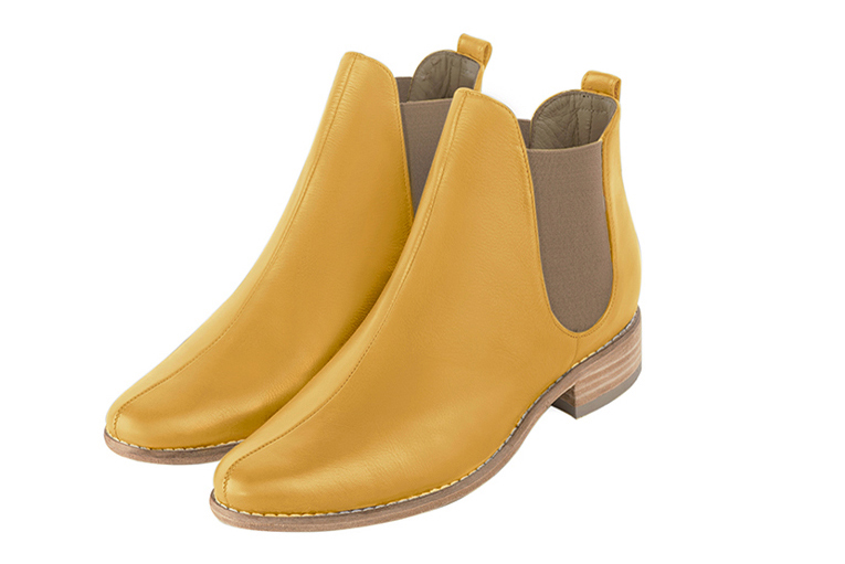 Bottines discount femme yellow